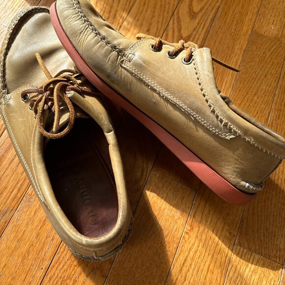 Quoddy Blucher Mocassins Mocs 9.5 Men's USA Handmade - Picture 6 of 16